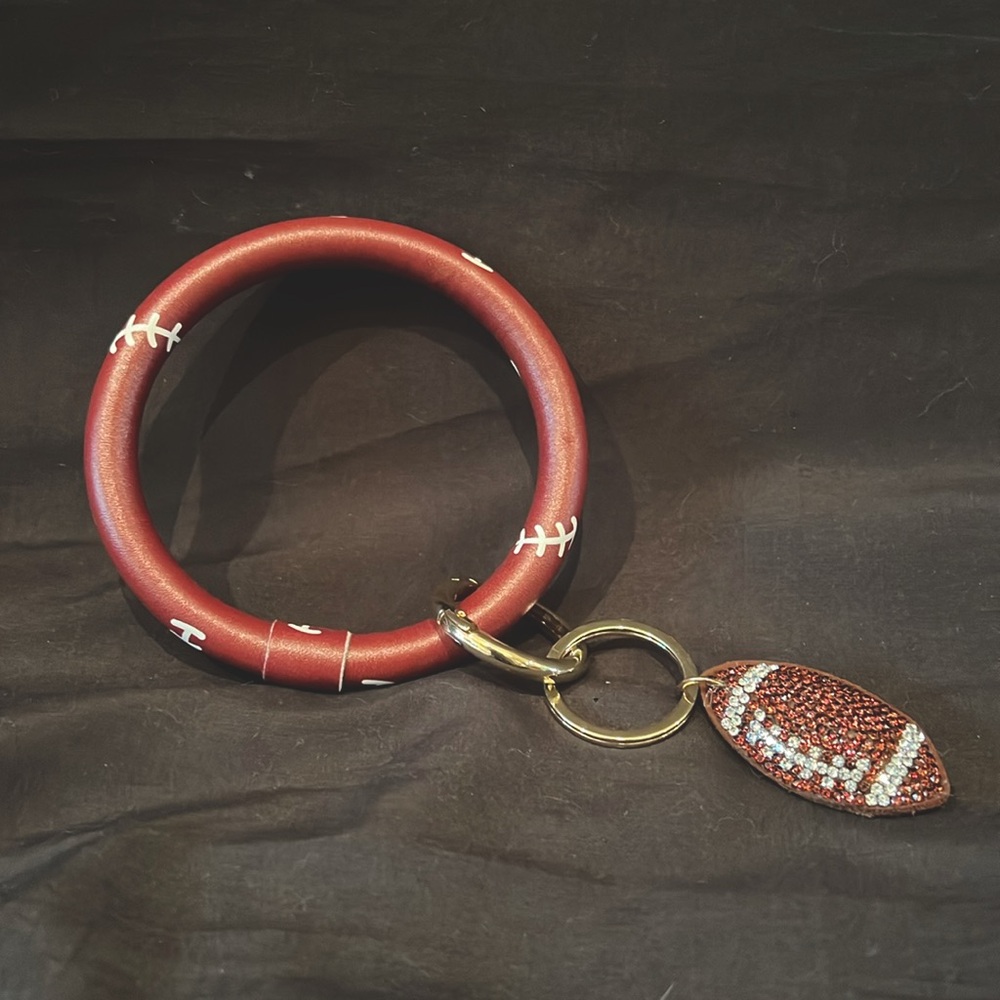 Football key chain NWT